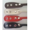 Anses cuir pressions 50 cm (la paire)