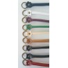 Anses cuir anneaux coloris bronze 60 cm (la paire)