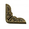 12 Angles pour livre, coloris bronze (07/02)