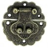 Fermoirs coloris bronze 4,1 cm x 4 cm (13/08)