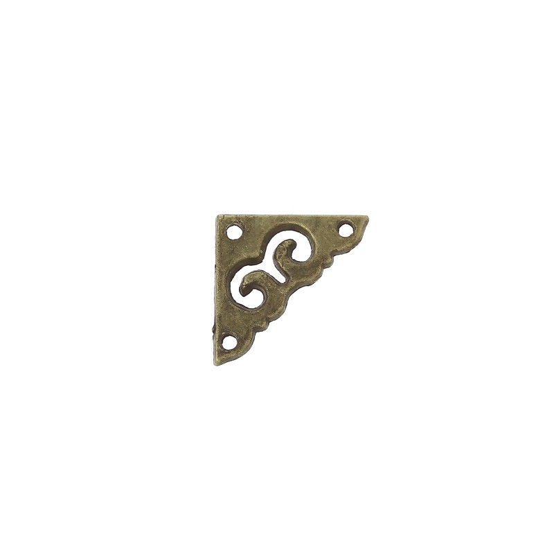 4 coins coloris bronze 20 mm x 20 mm (12/08)
