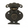 Fermoir de boîte coloris bronze 4.4 cm x 4.1cm (13/09)