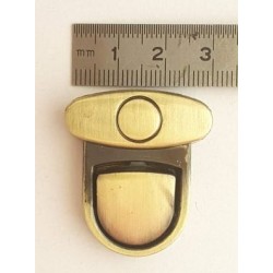 Fermoir cartable coloris bronze 30 mm (13/11)