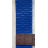 Sangle 20 mm coloris bleu polypropylène