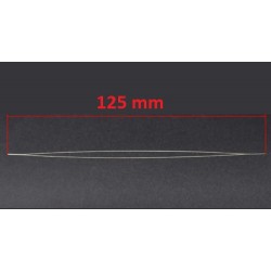6 Aiguilles enfile perles longueur 12,5 cm (tulipe)(G01/10)